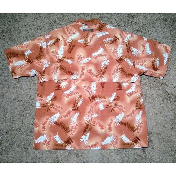 EXOFFICIO Travel Vented Fish Hawaiian Shirt Men's Size L - EUC - Picture 5 of 8